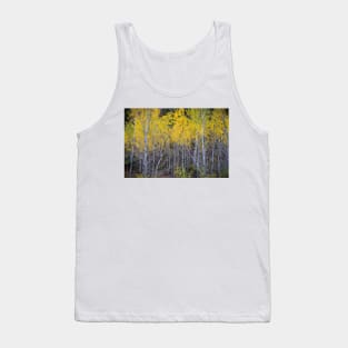 Aspen Forest Autumn Colors Tank Top